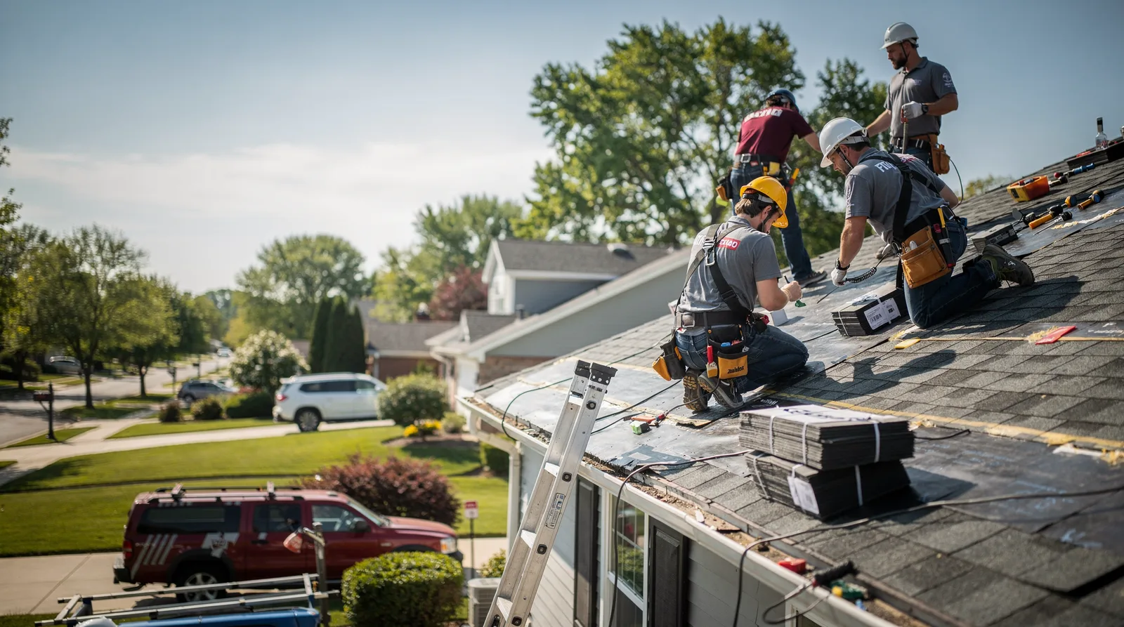 Roof Repair in Kents Hill, ME around you